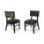 Giselle Black Chair Gold - Black Velvet Giselle Black Chair Gold - Black Velvet