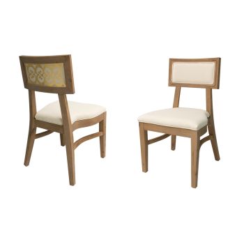 Sedia Nova Natural Chair - Gold