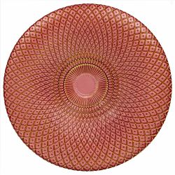 Harlequin Charger Plate (Pink)