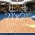 Dance Floor Parquet '3x3' (Snap Lock) 21x21
