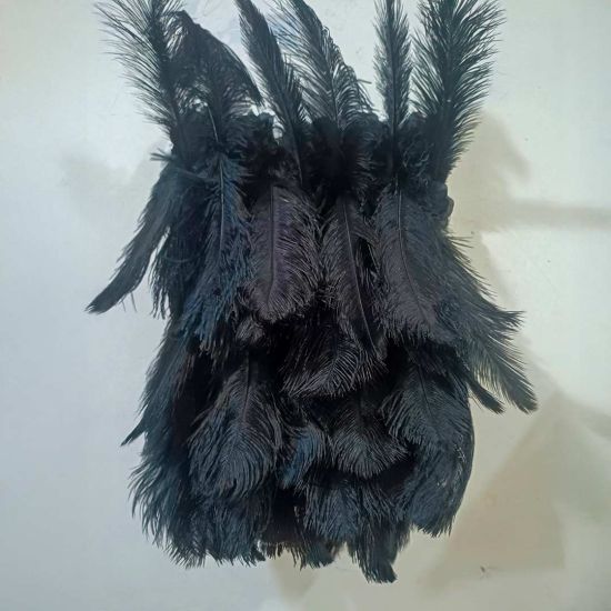 Black feather-style plume wall backdrop with layered texture, dramatic photo backdrop panel for luxury events and stage décor.