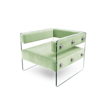Crystal Armchair - Mint
