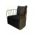 Reflection Accent Chair Bars Gold - Black Velvet