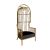 Reflection Armchair Dome Gold - Black Velvet