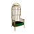 Reflection Armchair Dome Gold - Emerald Green Velvet