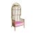 Reflection Armchair Dome Gold - Light Pink Velvet