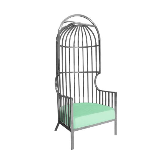 Reflection Armchair Dome Silver - Mint Velvet