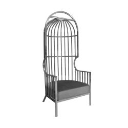 Reflection Armchair Dome Silver - Silver Velvet