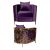 Reflection Chair Kaleidoscope Gold - Eggplant Reflection Chair Kaleidoscope Gold - Eggplant