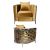 Reflection Chair Kaleidoscope Silver - Gold