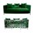 Reflection Kaleidoscope Sofa Silver - Emerald Green Velvet