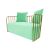 Reflection Accent Loveseat Bars Gold - Mint Velvet