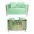 Reflection Loveseat Kaleidoscope Gold - Mint Velvet
