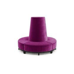 Velvet Banquette Magenta