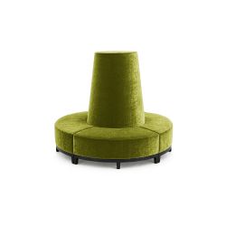 Velvet Banquette Moss