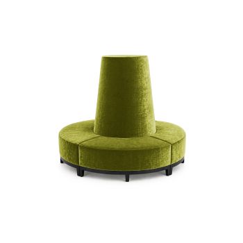 Velvet Banquette Moss