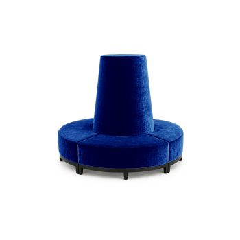 Velvet Banquette Royal Blue