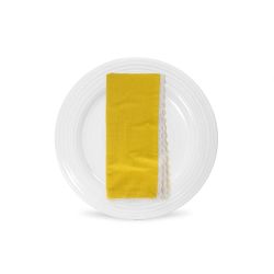 White Lace Table Napkin (Yellow)