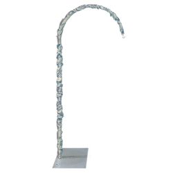 Chandelier Hanger and Coupler (Silver Fabric Cover)