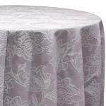 Lavender Milos event tablecloth with subtle textured weave for weddings, bridal showers, and elegant spring décor