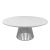 Bohemian Dining Table 72" Round White