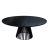 Bohemian Dining Table 72" Round Black