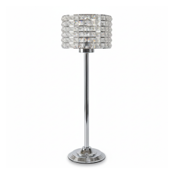 Crystal-Metal Pedestal 29" (centerpiece)