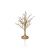 Manzanita Tree (Gold) with Crystals