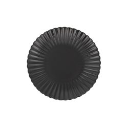 Petal Black Onyx Salad Plate