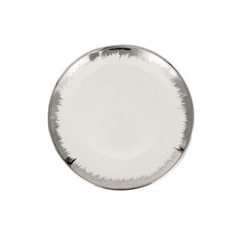 Elsa Silver Salad Plate