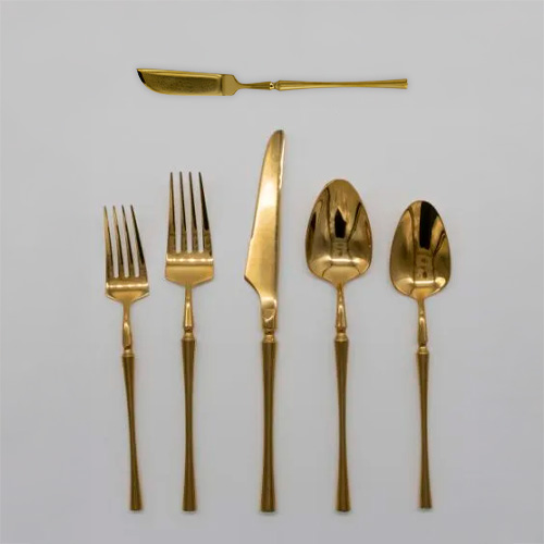 Timeless Flatware Shinny Gold