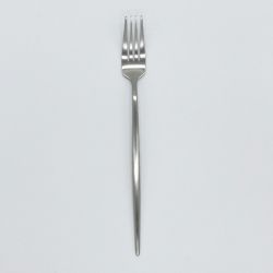 Urban Flatware Dinner Fork Matte Silver Set 10