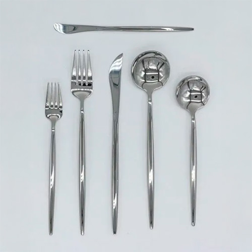 Urban Flatware Shiny Silver