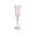 All Purpose Baby Pink Champagne Flute (Rack 16)