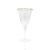 Glitz Gold Water Glass (Rack 16)