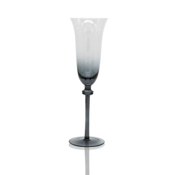 Glitz Champagne Flute Smoke (Rack 36)