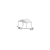A Frame Structure Tent 20'x10' Silver Frame Clear Top