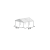 A Frame Structure Tent 20'x20' Silver Frame Clear Top