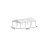 A Frame Structure Tent 20'x30' Silver Frame Clear Top