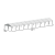 A Frame Structure Tent 20'x100' Black Frame White Top A Frame Structure Tent 20'x100' Black Frame White Top