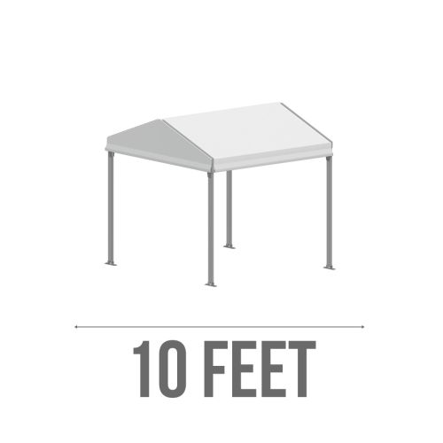 10' Wide A Frame Structure Tents