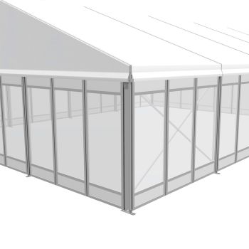 Glass Walls Set of 3 - Silver