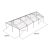 Heavy Duty Structure 33'x66' Silver Frame Clear Top