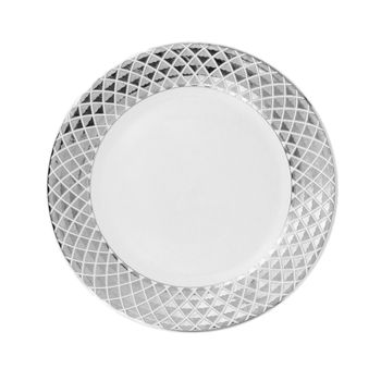 Amara Silver Dinner Plate
