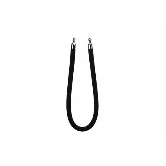 Stanchion Black Rope