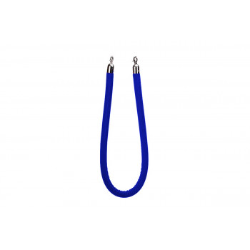 Stanchion Blue Rope (Silver)
