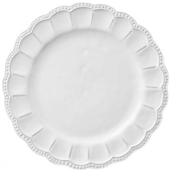 Bella Charger Plate (White)