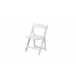 Resin Kid Folding Chair (White)