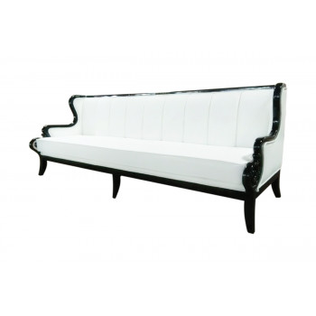 Empire Sofa (Black-White-lines)
