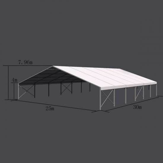 25-meter (16.6 Feet) Structure tent